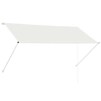 Luifel uittrekbaar 250x150 cm cr&egrave;me 2
