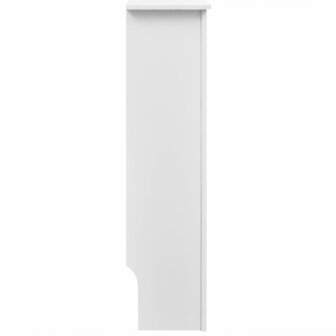 Radiatorombouw 2 st 112 cm MDF wit 3