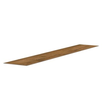 Wandpanelen houtlook 2,06 m&sup2; PVC bruin 6