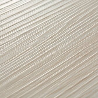 Vloerplanken niet-zelfklevend 5,26 m&sup2; 2 mm PVC wit eikenkleurig 6