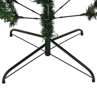 Kunstkerstboom met scharnieren en standaard 120 cm 6