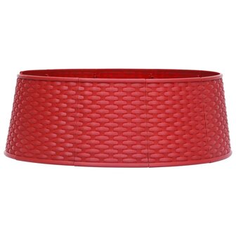 Kerstboomrok &Oslash;65x19,5 cm rood 2