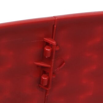 Kerstboomrok &Oslash;65x19,5 cm rood 6