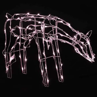 3-delige Kerstverlichting rendieren 229 LED&amp;apos;s 6