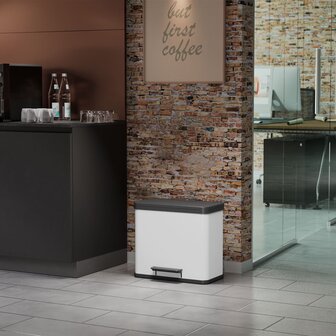 Hailo Pedaalemmer Oko Trio Plus maat L 3x9 L wit 0633-230  1