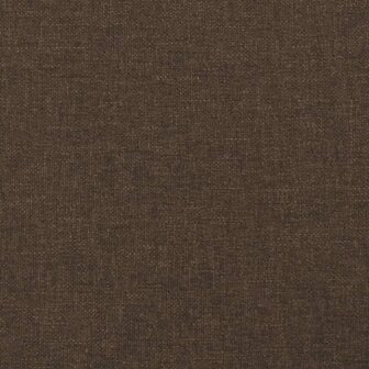 Pocketveringmatras 80x200x20 cm stof donkerbruin 6