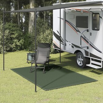 Tenttapijt 250x300 cm HDPE groen 1