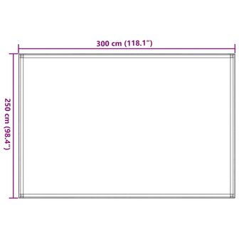 Tenttapijt 250x300 cm HDPE groen 8