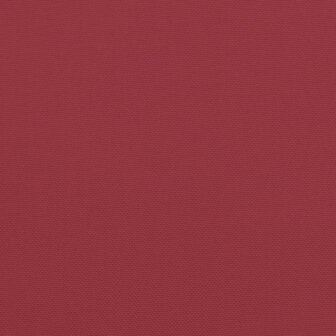 Tuinbankkussen 200x50x7 cm oxford stof wijnrood 6