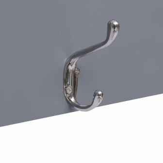 Wandkapstok WELCOME 74x29,5 cm grijs 4