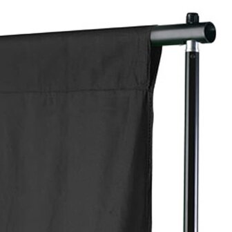 Achtergrond 500x300 cm katoen zwart  3