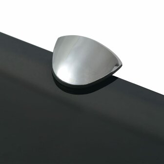 Schappen zwevend 2 st 70x10 cm 8 mm glas 5