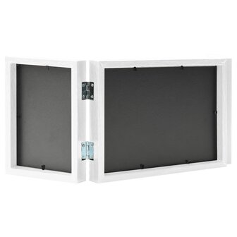 Fotolijst drieluik 22x15 cm+2x(10x15 cm) wit 3