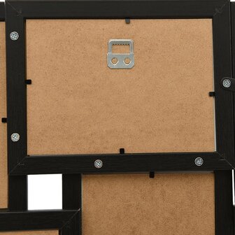 Fotolijst voor 24x(10x15 cm) foto MDF zwart 5