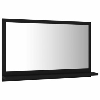 Badkamerspiegel 60x10,5x37 cm bewerkt hout zwart 3