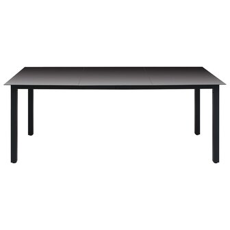 9-delige Tuinset zwart 4
