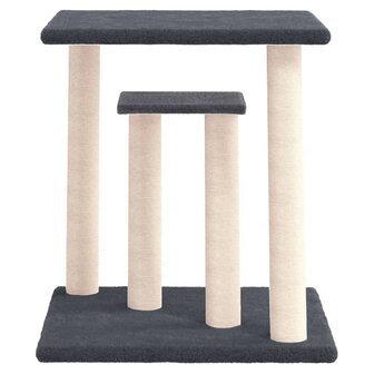 Krabpaal met platforms 50 cm donkergrijs 3