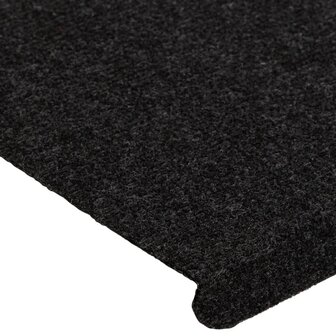 Trapmatten zelfklevend 15 st 65x24,5x3,5 cm zwart 6