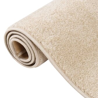 Vloerkleed kortpolig 80x150 cm beige 5