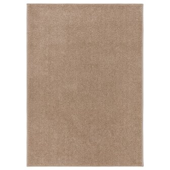 Vloerkleed kortpolig 120x170 cm bruin 1