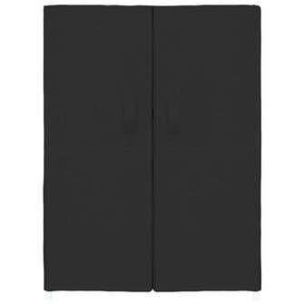 Schoenenkast 60x30x90 cm stof zwart 3