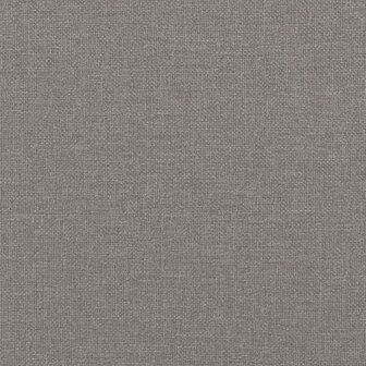 Massage chaise longue met bolster stof taupe 9