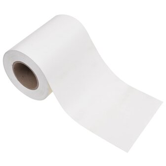 Tuinscherm 35x0,19 m PVC wit 5