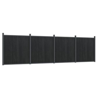 Schuttingpaneel 699x186 cm HKC grijs 2