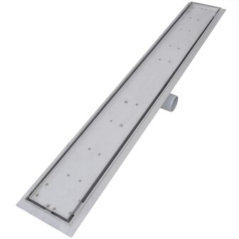 Doucheafvoer 2 st rechthoekig 930x140 mm roestvrij staal 6