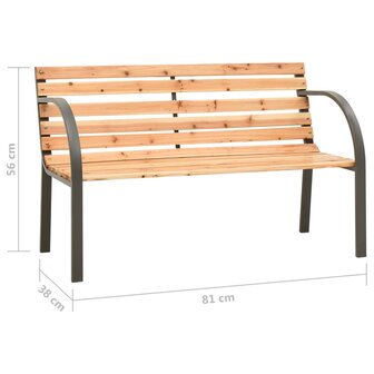 Kindertuinbank 81 cm Chinees vurenhout 6