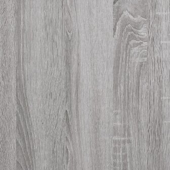 Nachtkastje 39x39x47,5 cm bewerkt hout grijs sonoma eikenkleur 9