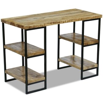Bureau 110x50x76 cm mangohout 4