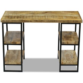 Bureau 110x50x76 cm mangohout 6