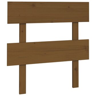 Hoofdbord 78,5x3x81 cm massief grenenhout honingbruin 2