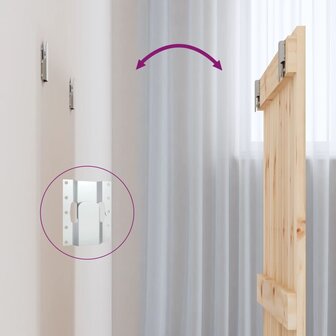 Wandhoofdbord 82,5x3x60 cm massief grenenhout 6