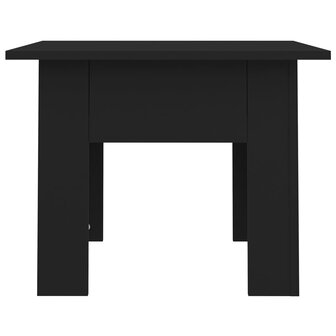 Salontafel 55x55x42 cm bewerkt hout zwart 5