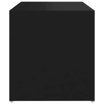 Bijzettafel 59x36x38 cm bewerkt hout zwart 5