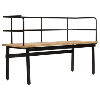 Bank 120x40x70 cm massief mangohout  3
