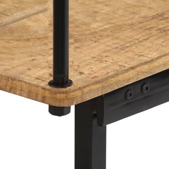 Bank 120x40x70 cm massief mangohout  5