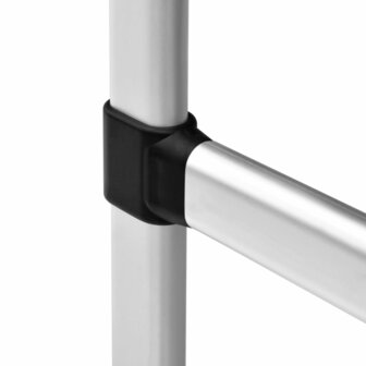Kledingkastsysteem met stangen telescopisch aluminium 8