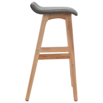 Barstoel stof donkergrijs  3