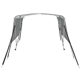 Biminitop 3 bogen met mesh zijwanden 183x(185-198)x137 cm 4