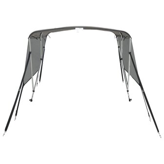Biminitop 3 bogen met mesh zijwanden 183x(154-167)x137 cm 4