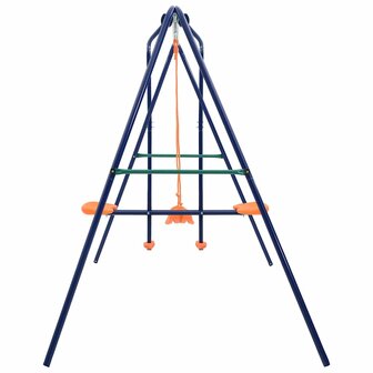 Schommelset met 3 zitjes staal 3