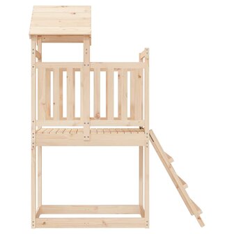 Speelhuis 53x110x214 cm massief grenenhout 5