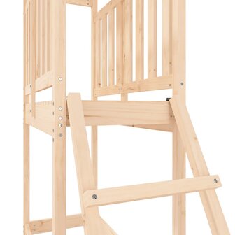 Speelhuis 53x110x214 cm massief grenenhout 7