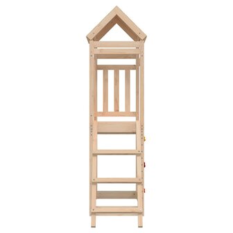 Speelhuis 52,5x110,5x214 cm massief grenenhout 6
