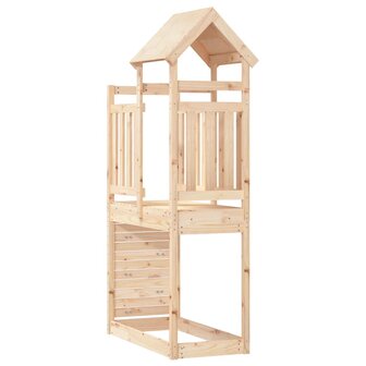 Speeltoren met rotswand 53x110x214 cm massief grenenhout 5