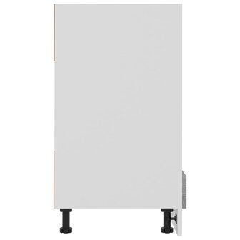 Ovenkast Riga 60x46x81,5 cm grijs sonoma eikenkleurig 6
