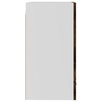 Wandkast Lyon 39,5x31x60 cm bewerkt hout gerookt eikenkleurig 7